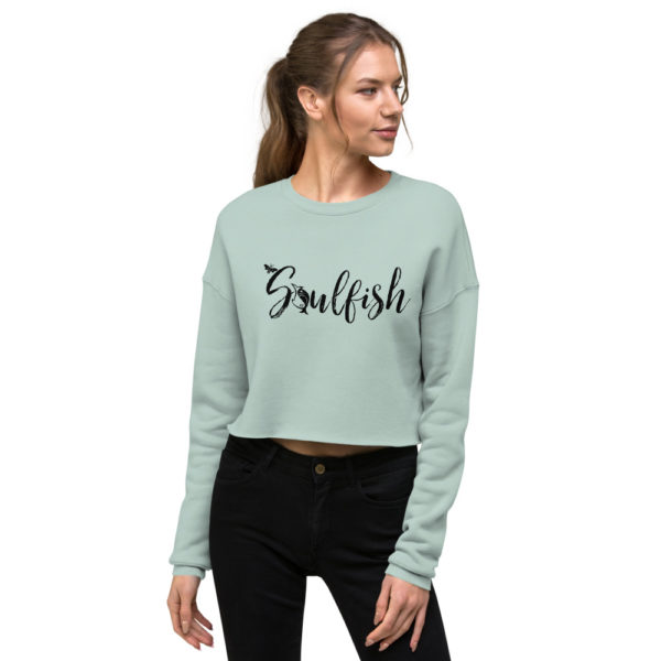 Be Soulfish Crop Sweatshirt